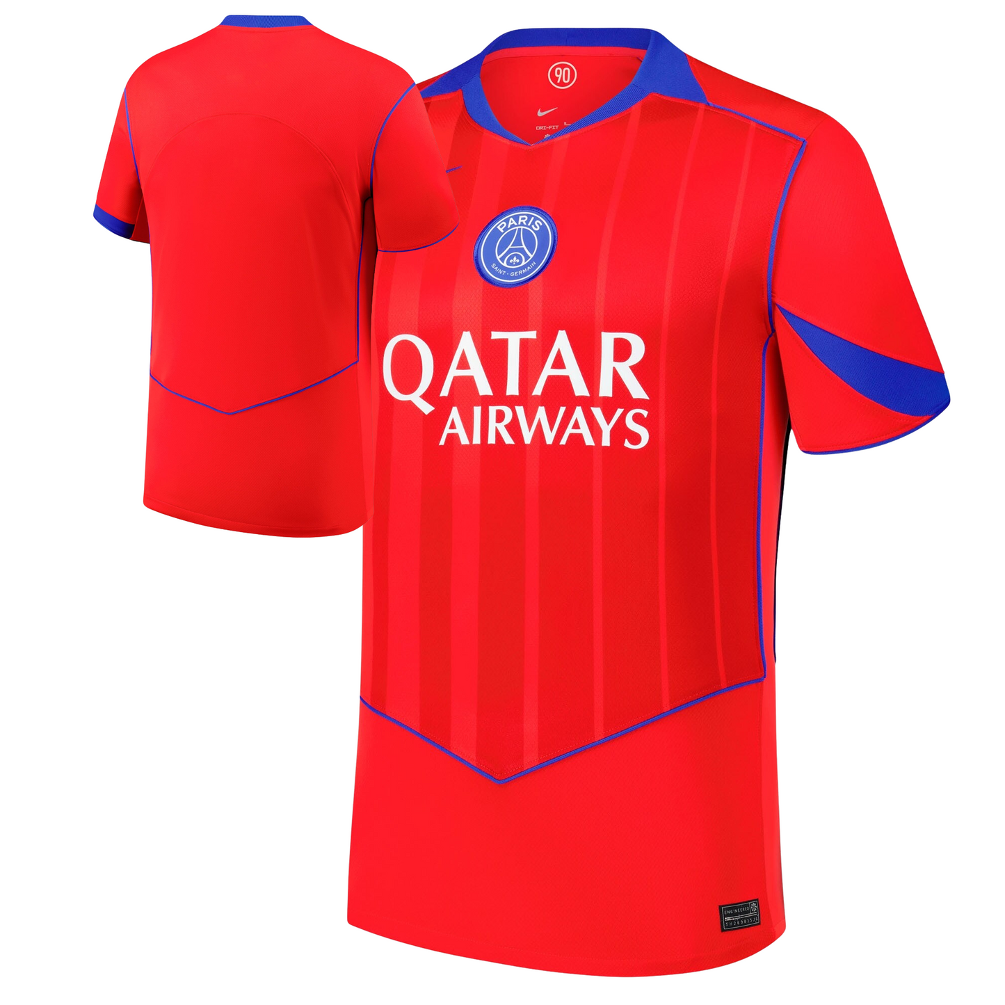 Paris Saint-Germain (PSG) 2025/26 third football jersey front view with club crest and kit detailing