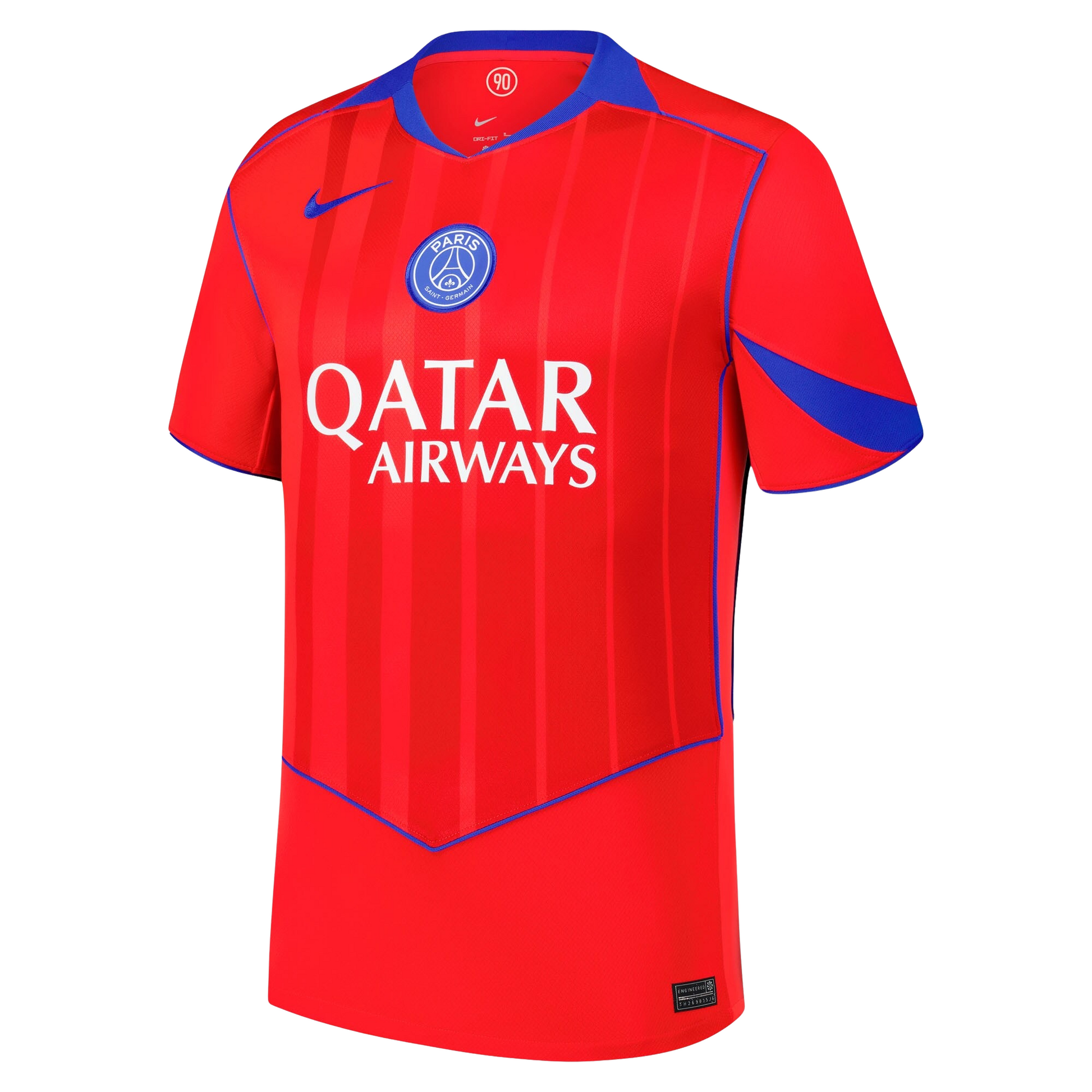 Paris Saint-Germain (PSG) 2025/26 third football jersey front view with club crest and kit detailing
