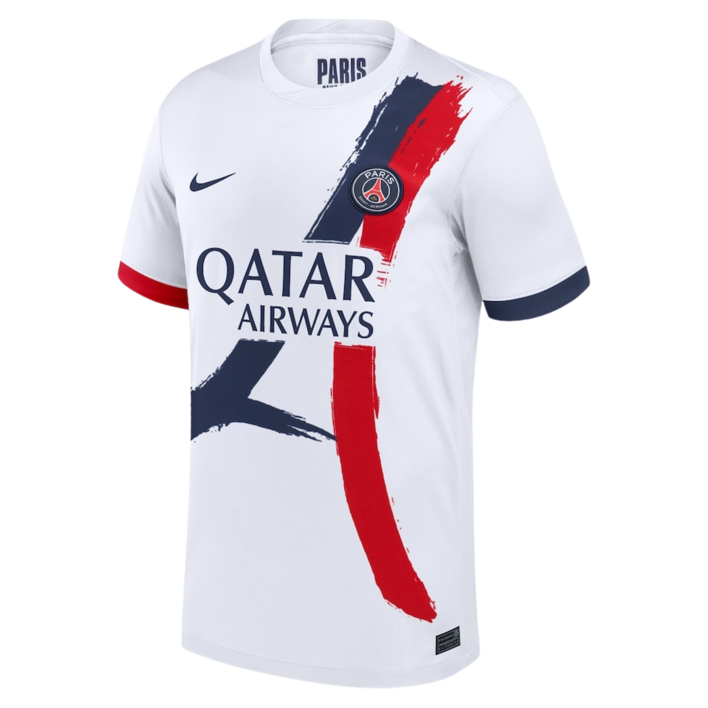 Paris Saint-Germain (PSG) 2025/26 away football jersey front view with club crest and kit detailing
