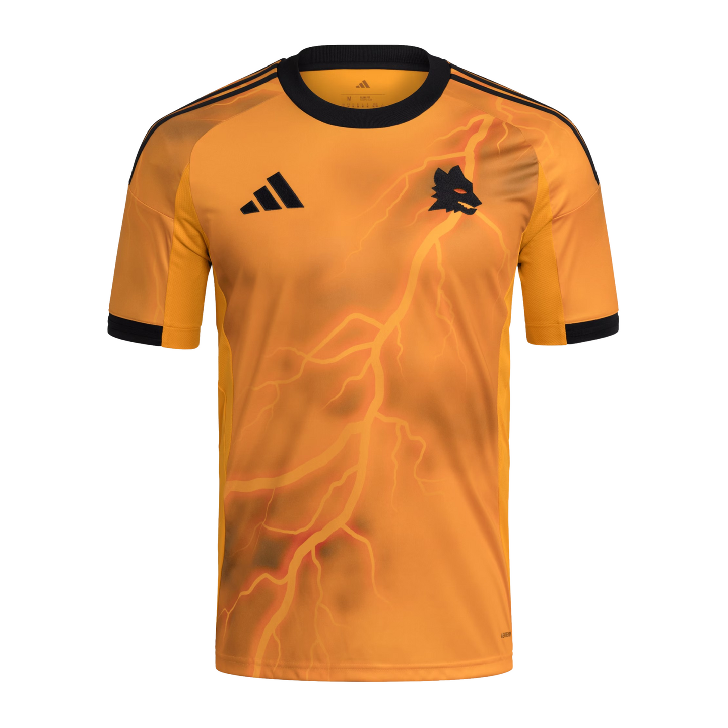AS Roma 2025/26 away football jersey front view with club crest and kit detailing