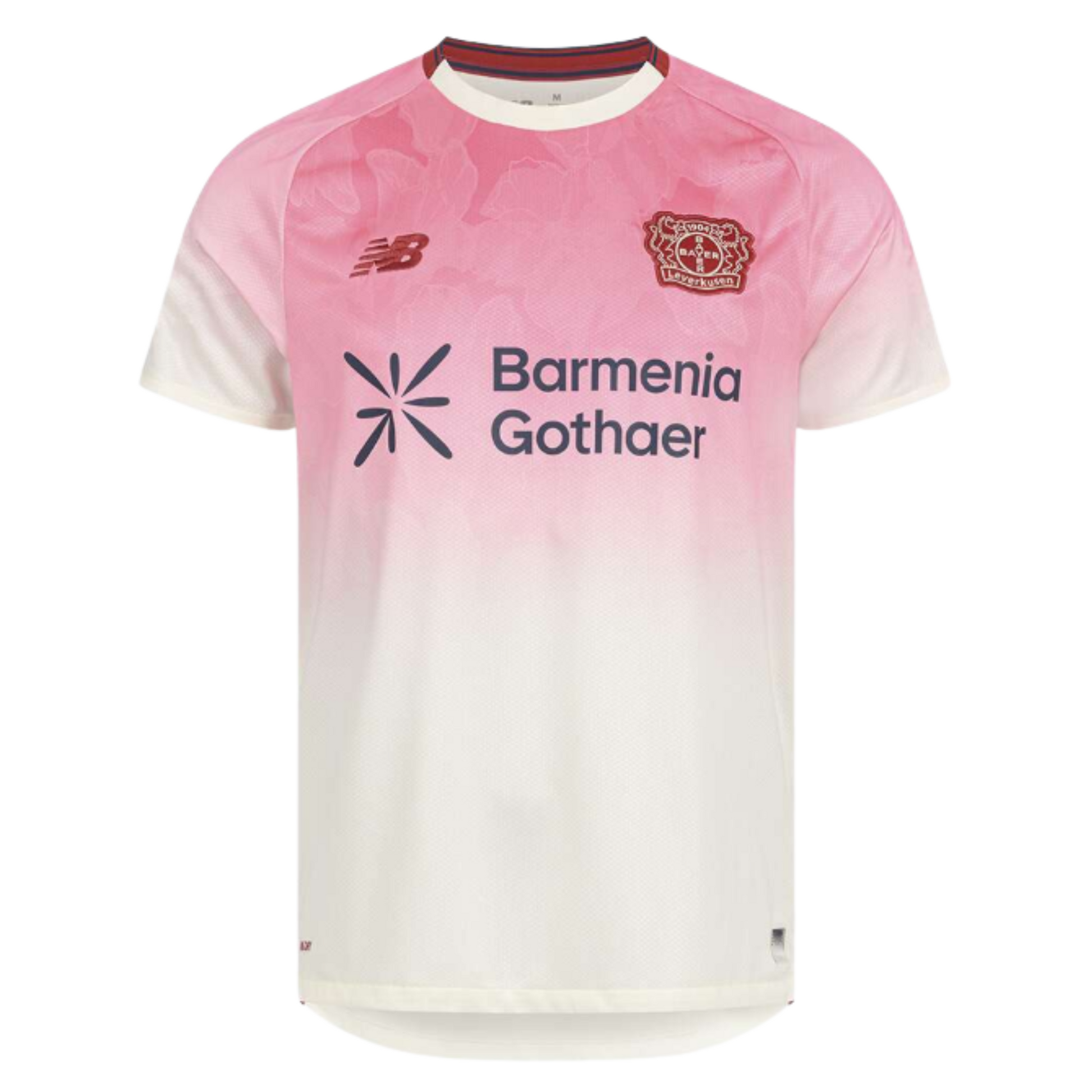 Bayer 04 Leverkusen 2025/26 away football jersey front view with club crest and kit detailing