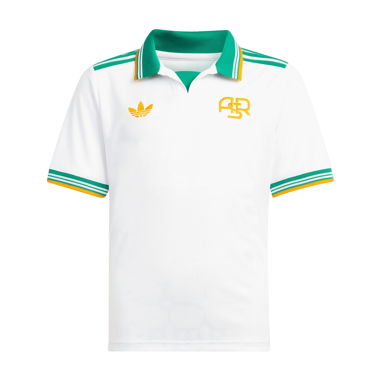 AS Roma 2025/26 third football jersey front view with club crest and pattern detailing