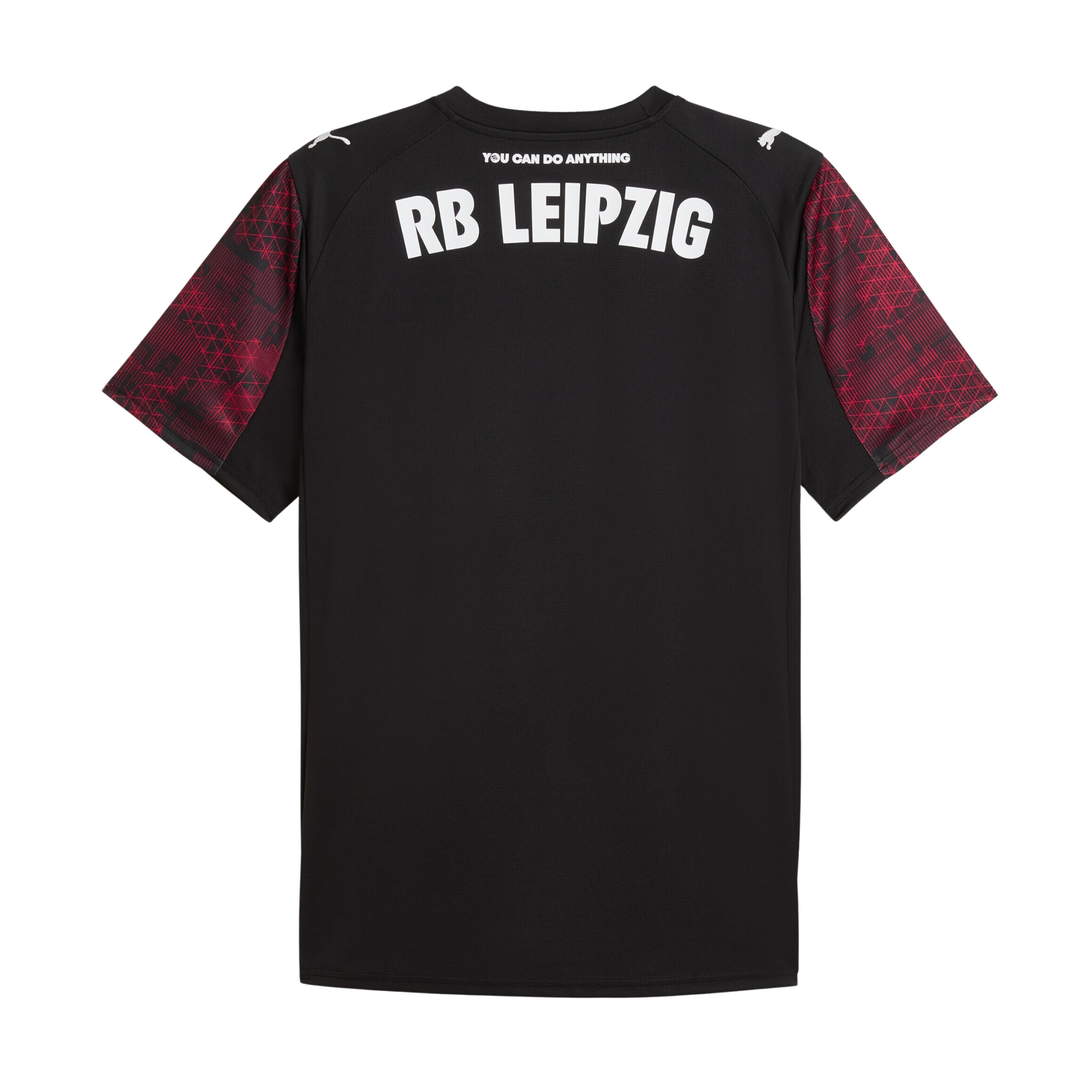 RB Leipzig 2025/26 third football jersey back view with collar detail and name-set panel