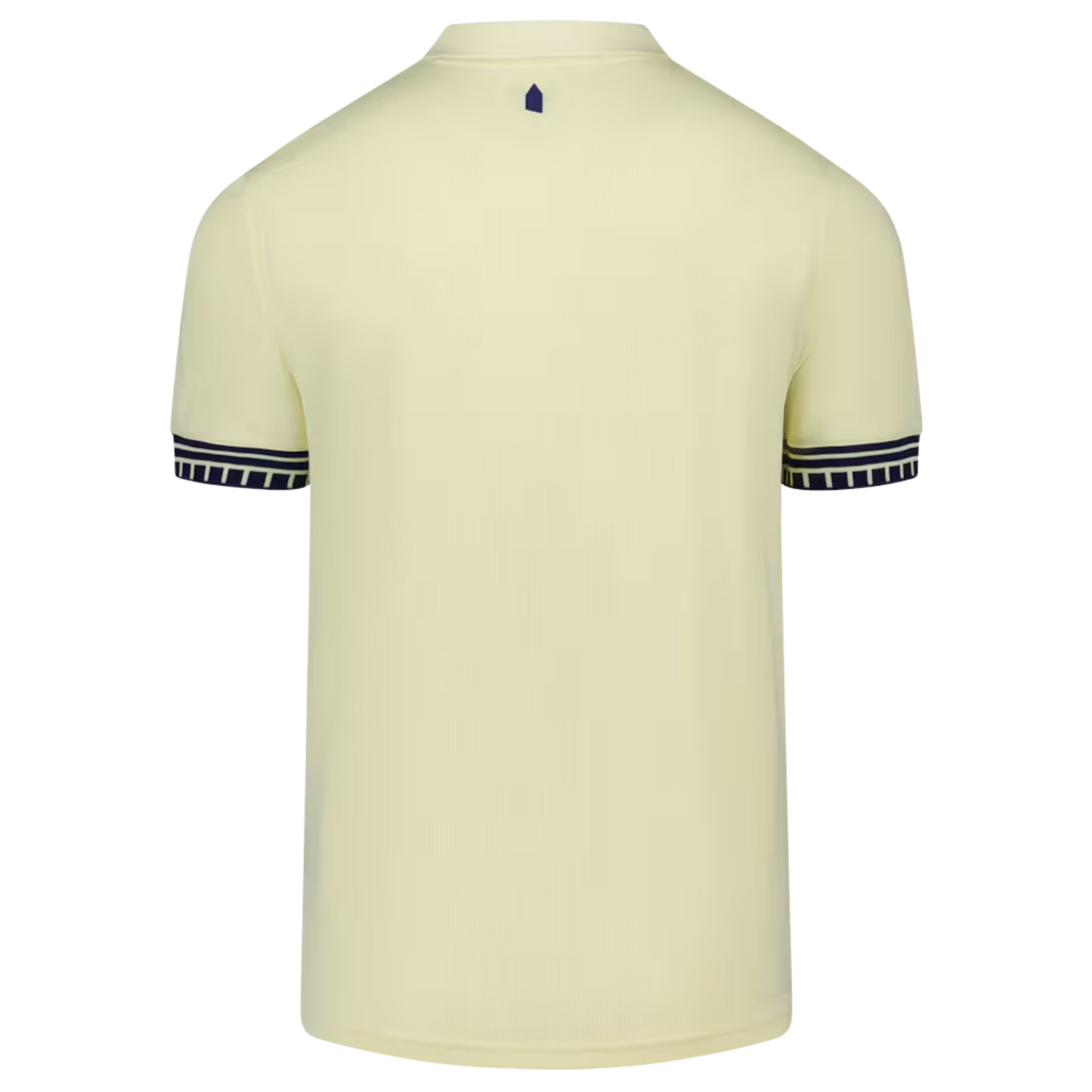 Everton 2025/26 away football jersey back view showing collar and name-set panel