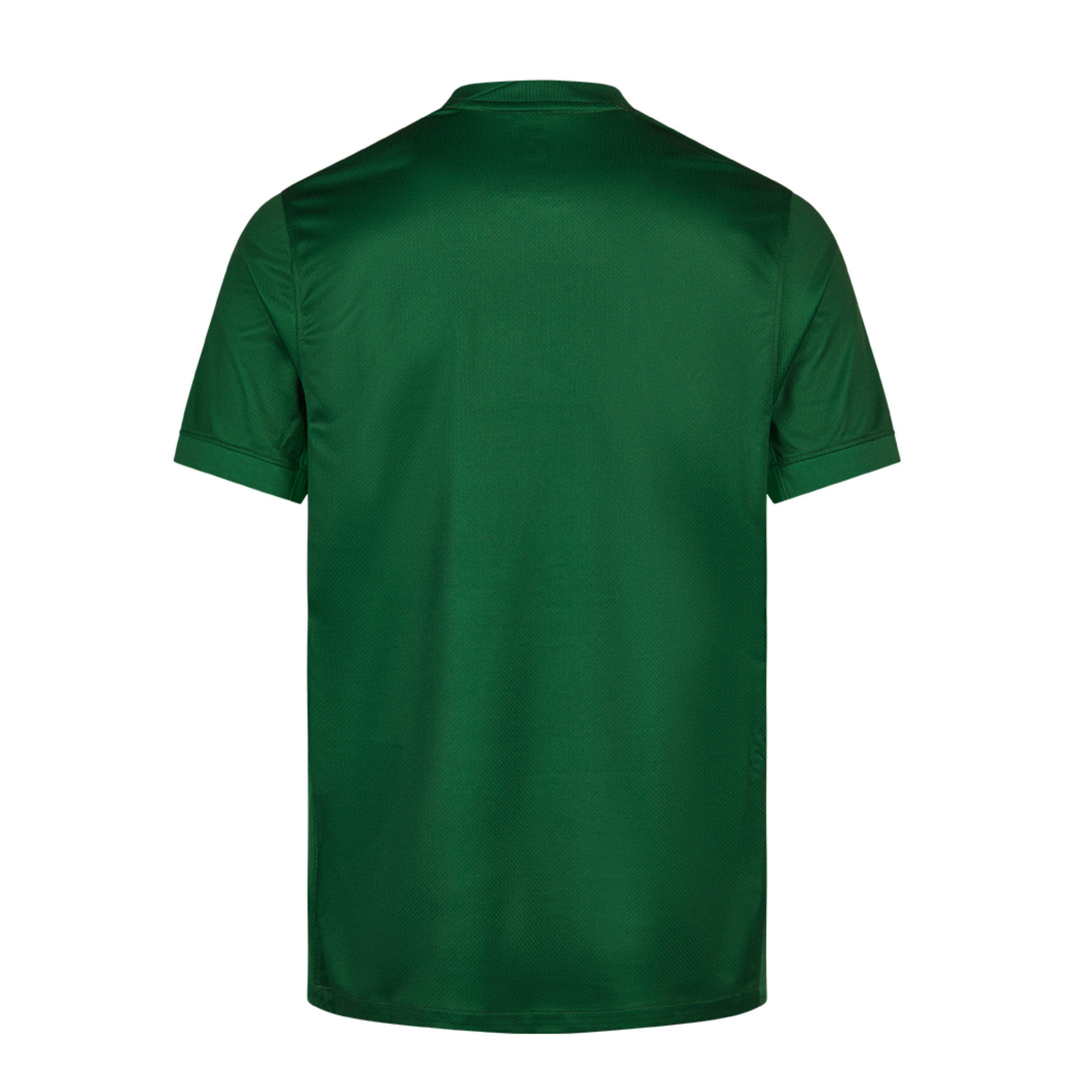 VfL Wolfsburg 2025/26 home football jersey back view with collar detail and name-set panel