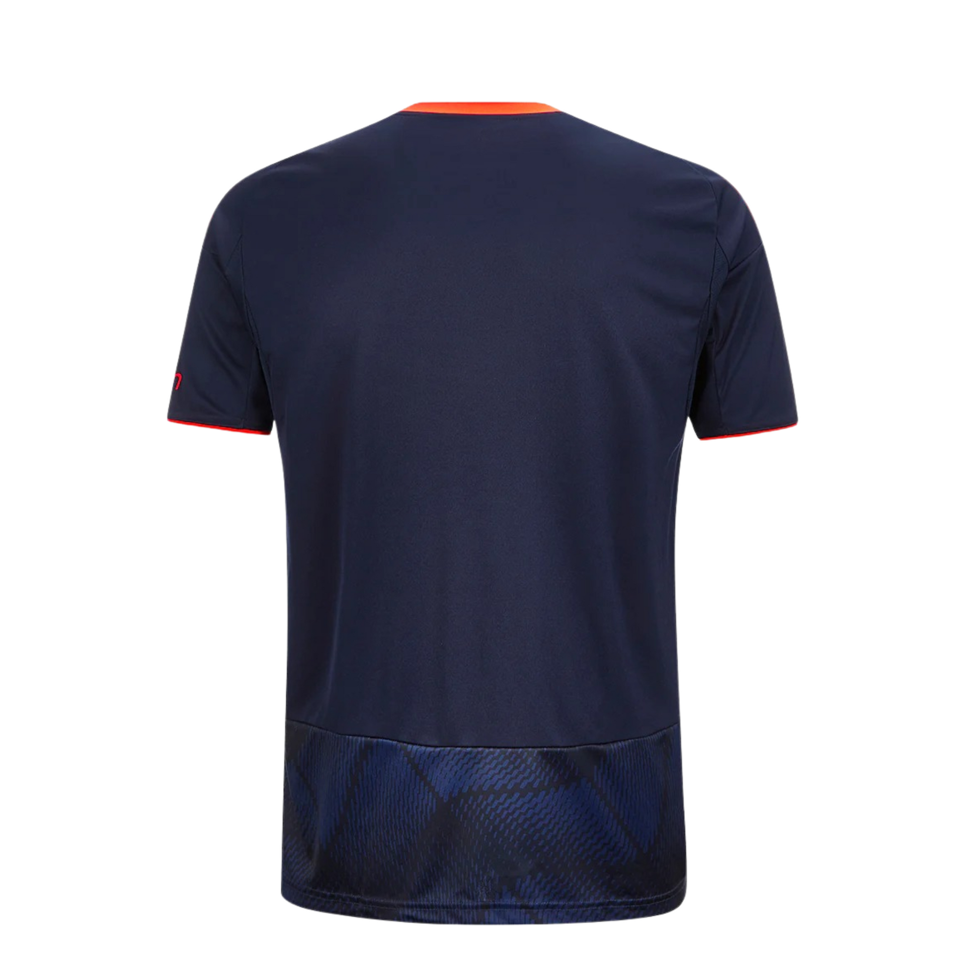 Nottingham Forest 2025/26 third football jersey back view showing collar and name-set panel