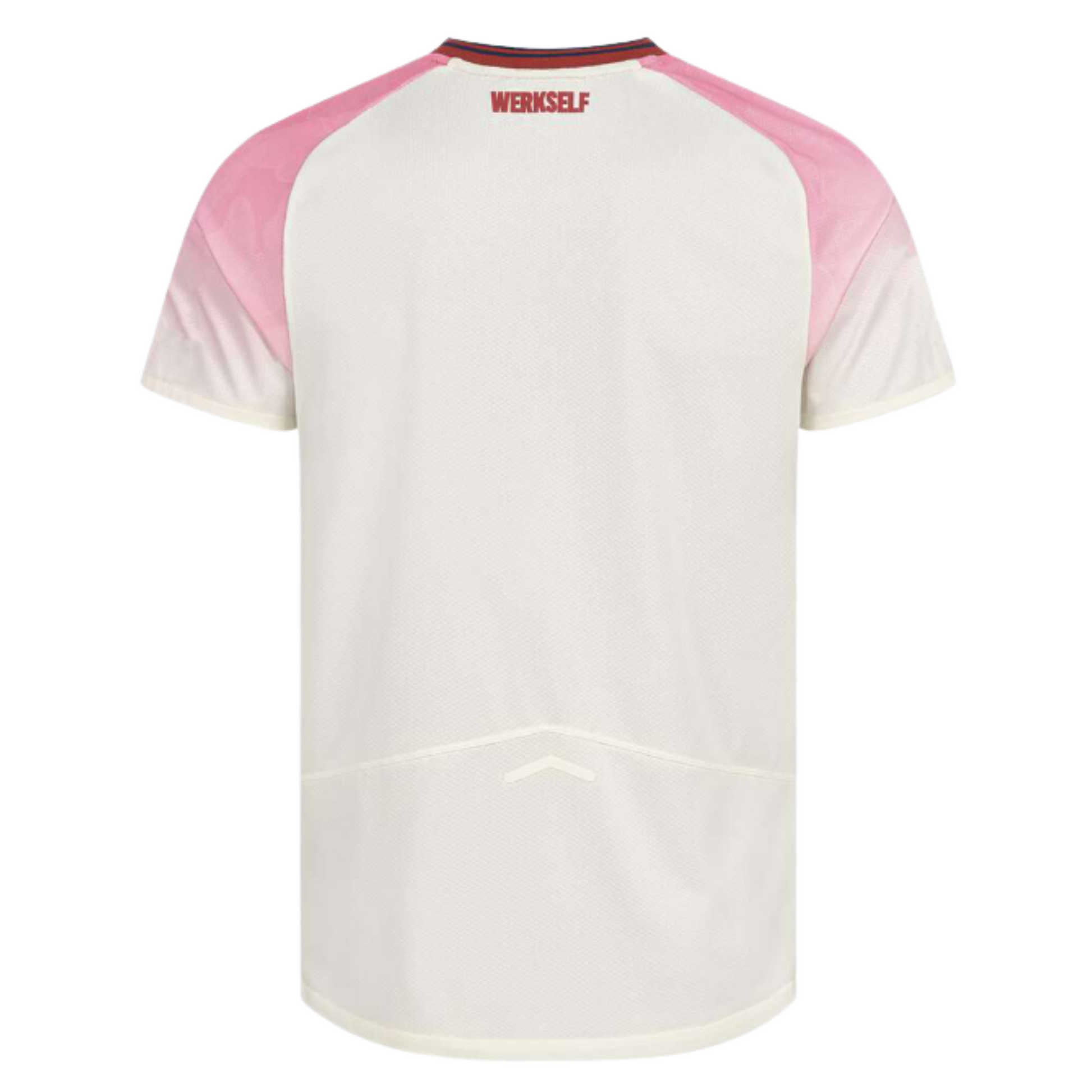 Bayer 04 Leverkusen 2025/26 away football jersey back view showing collar and name-set panel