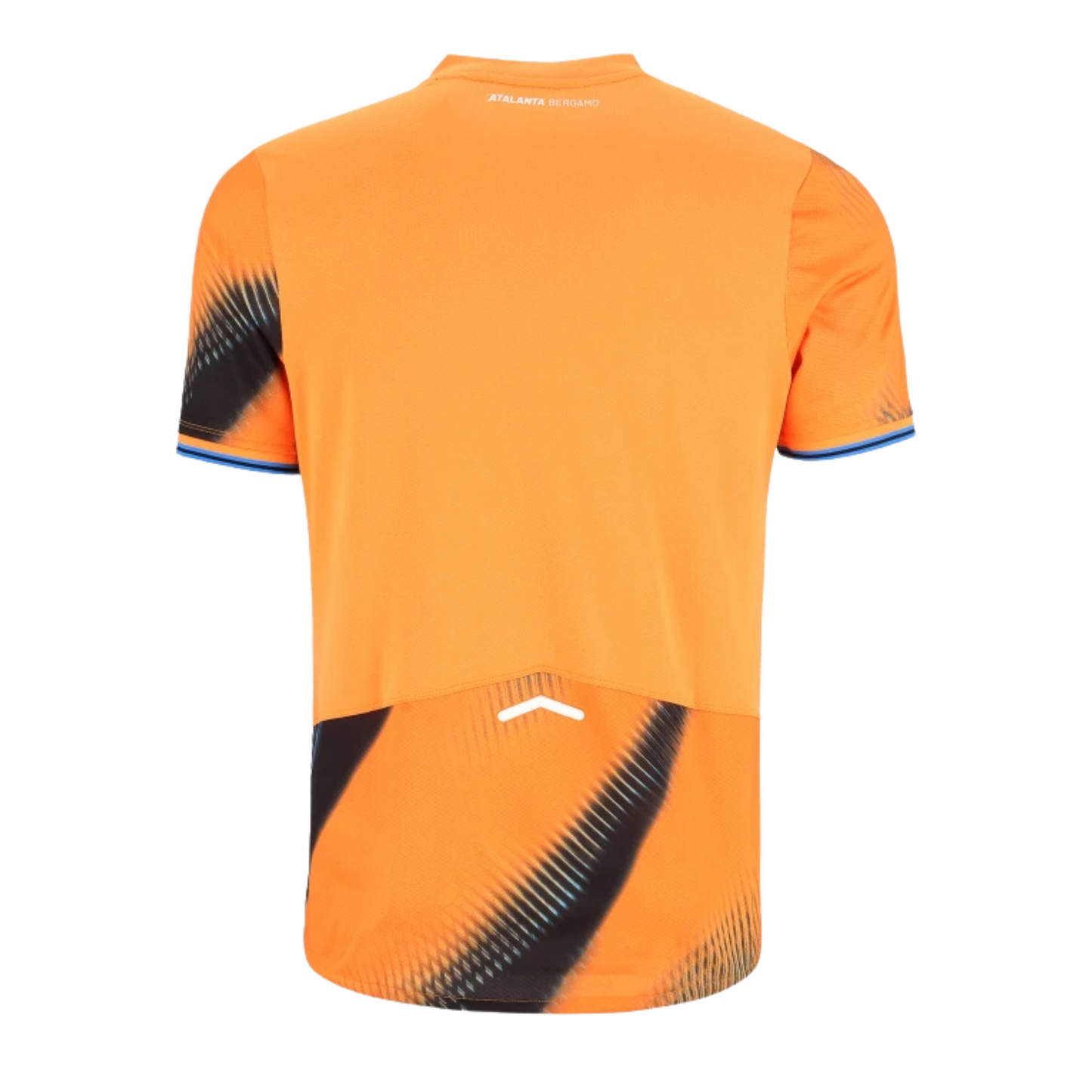 Atalanta 2025/26 third football jersey back view with collar detail and name-set panel