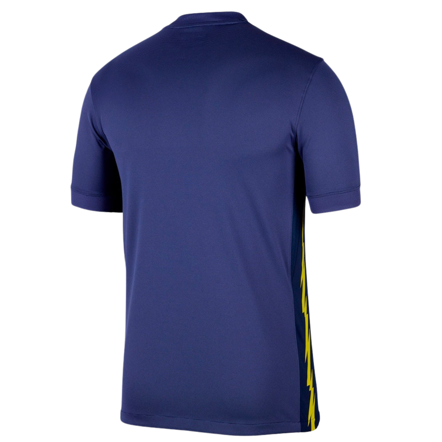 Atletico de Madrid 2025/26 away football jersey back view showing collar and name-set panel
