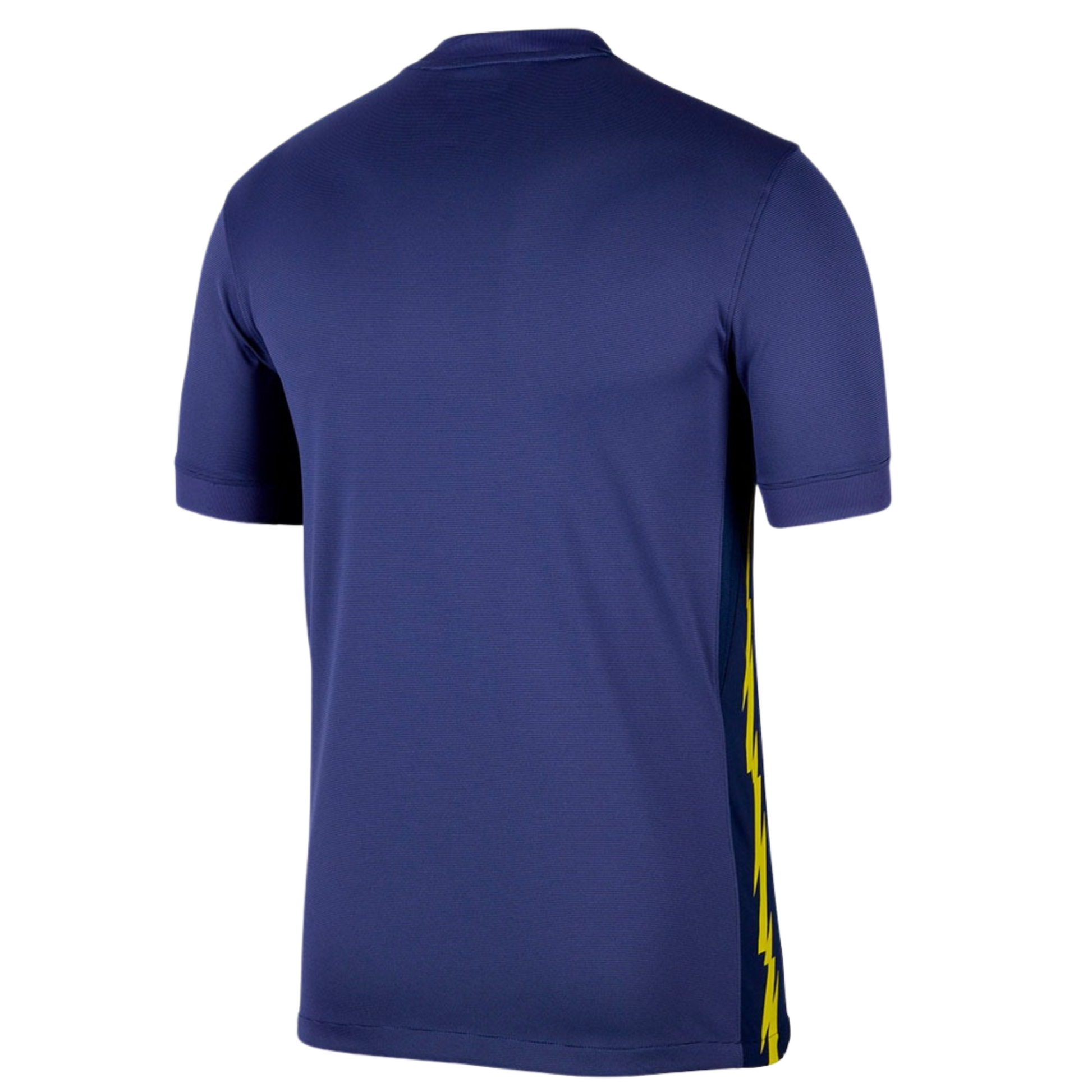 Atletico de Madrid 2025/26 away football jersey back view showing collar and name-set panel