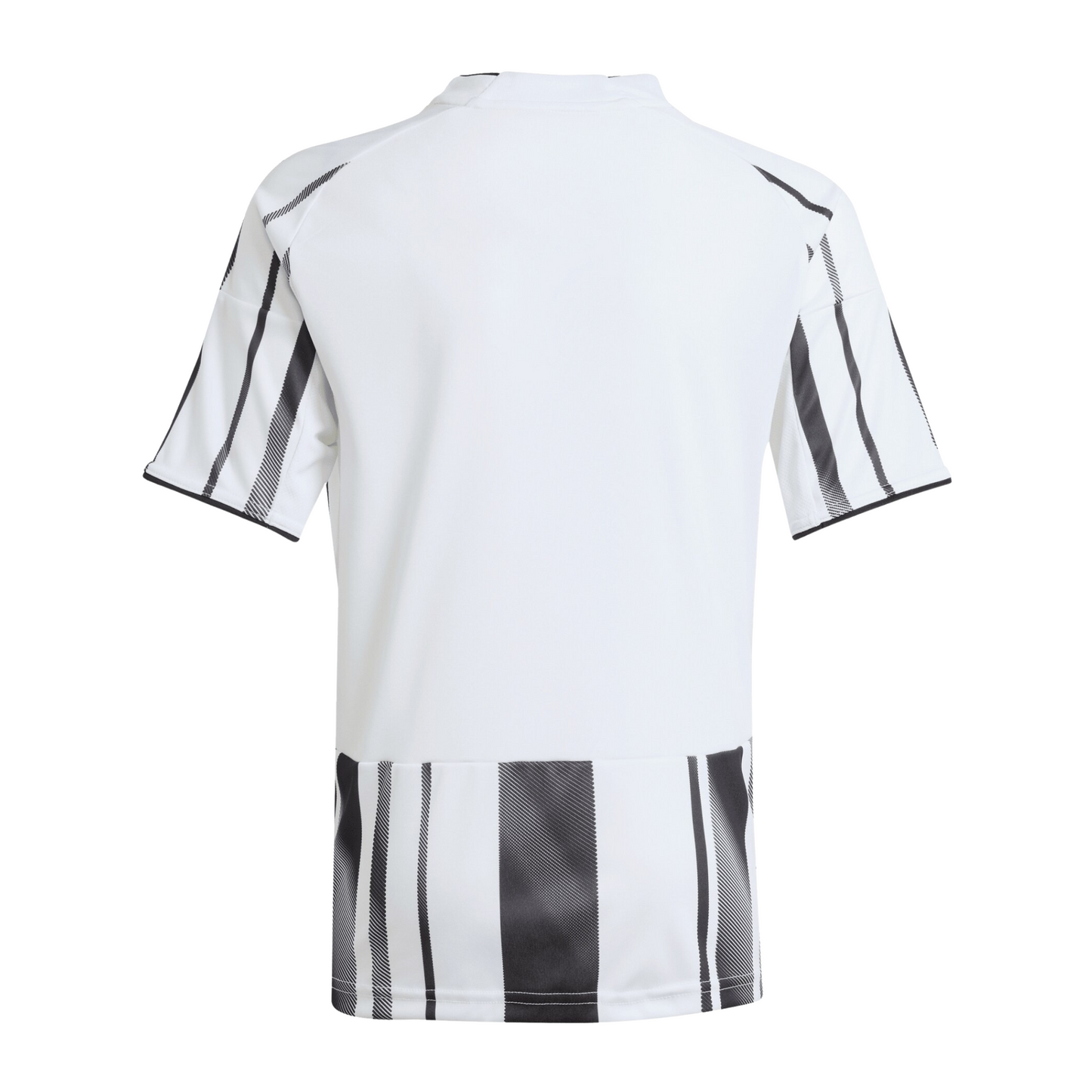 Juventus 2025/26 home football jersey back view with collar detail and name-set panel