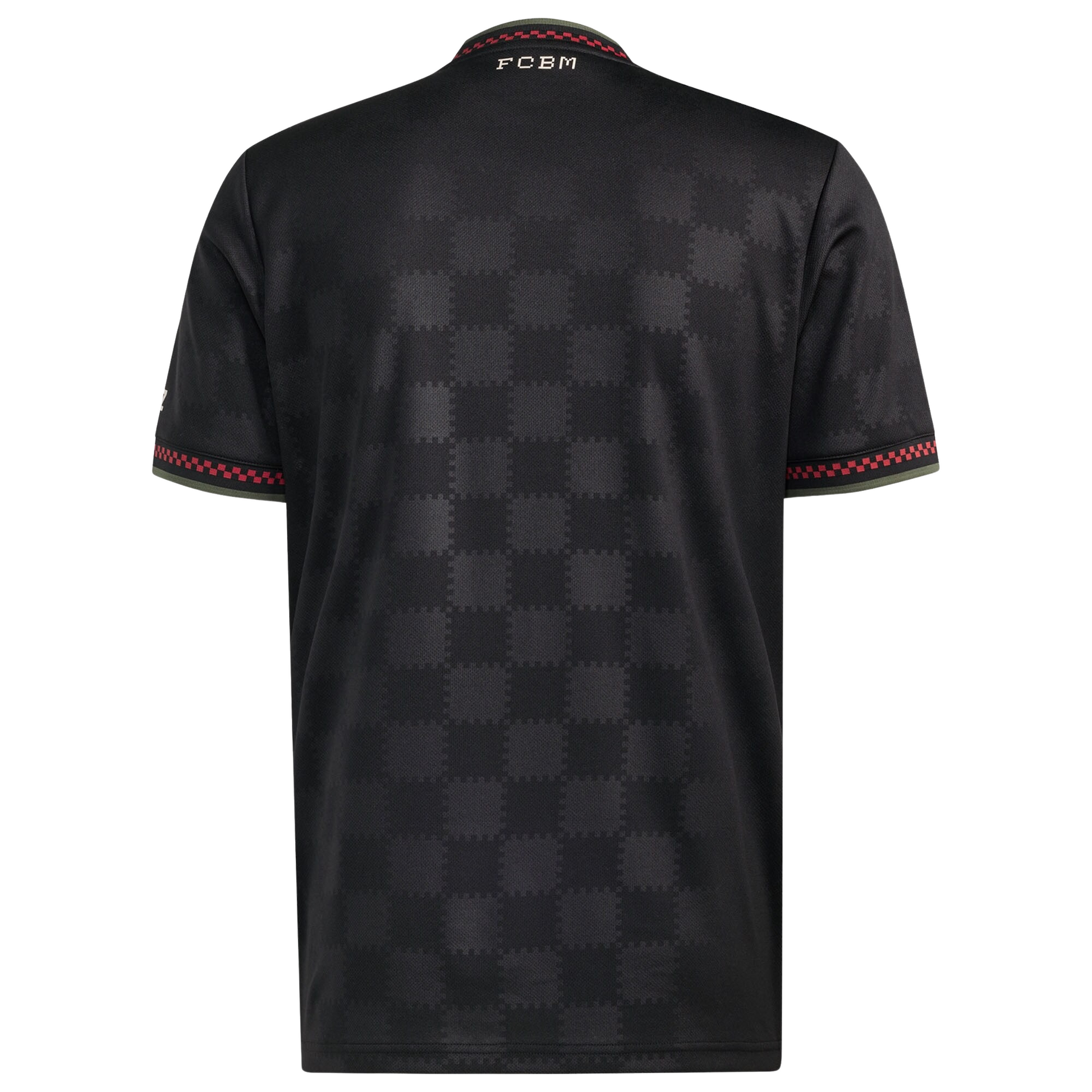 Bayern Munich 2025/26 third football jersey back view showing collar and name-set panel