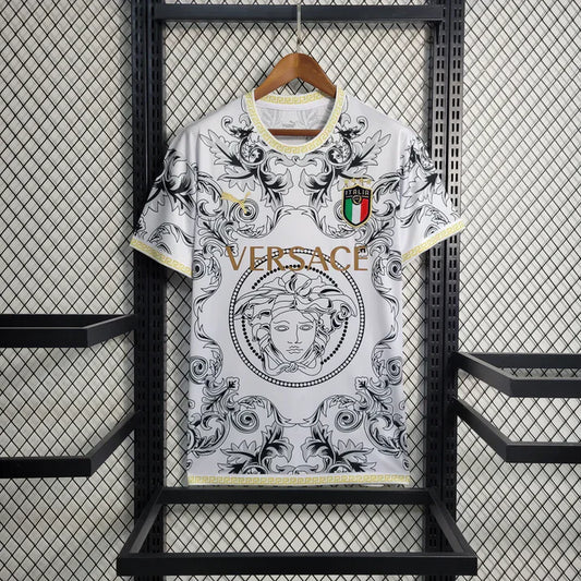 Italy "Versace" White Special Jersey