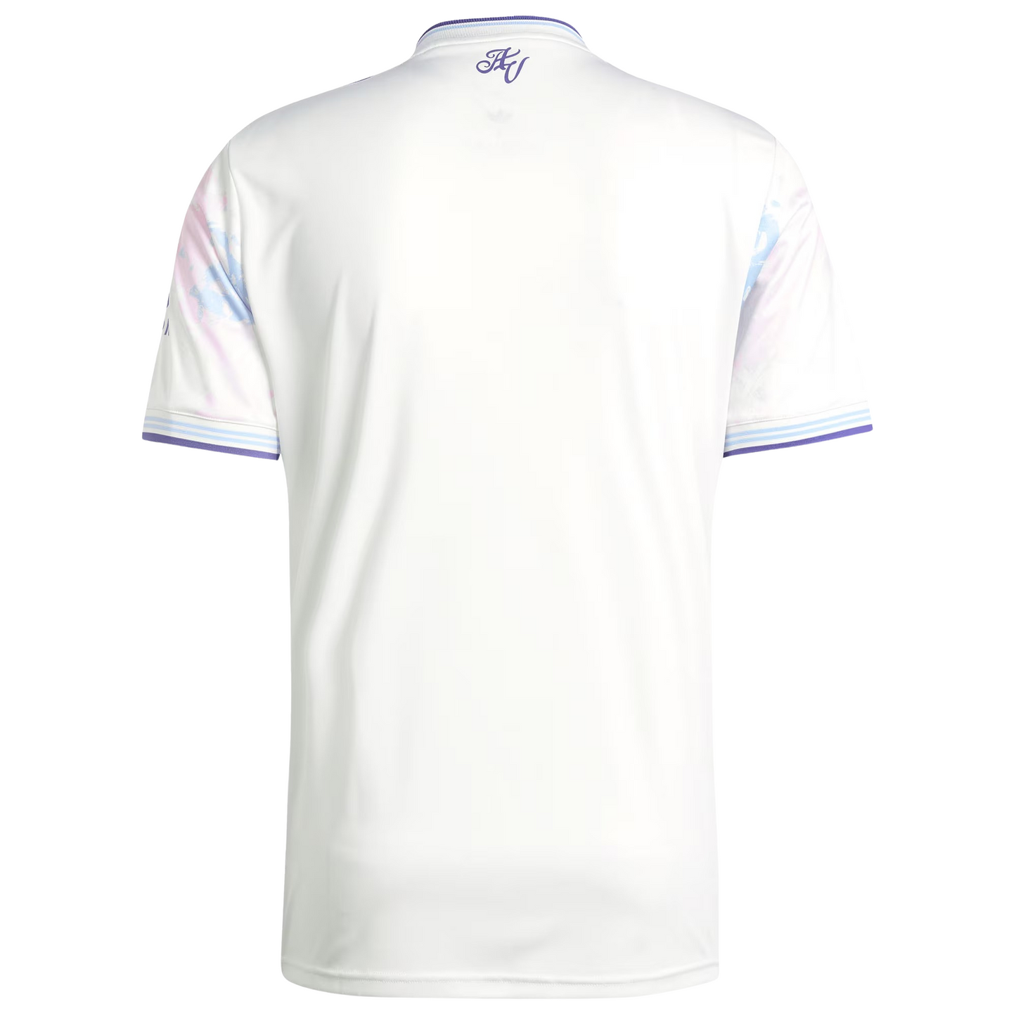 Aston Villa 2025/26 third football jersey back view showing collar and name-set panel