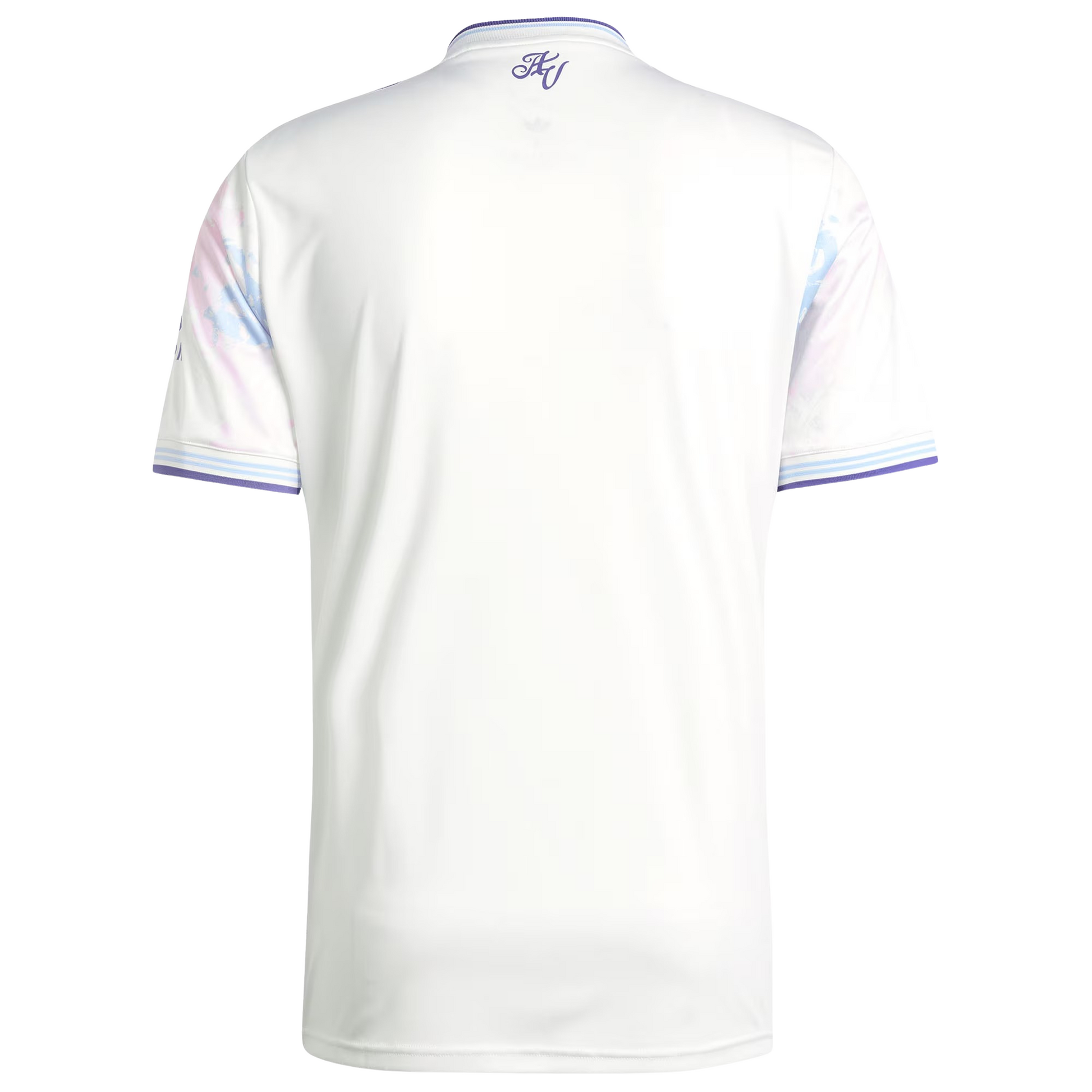 Aston Villa 2025/26 third football jersey back view showing collar and name-set panel