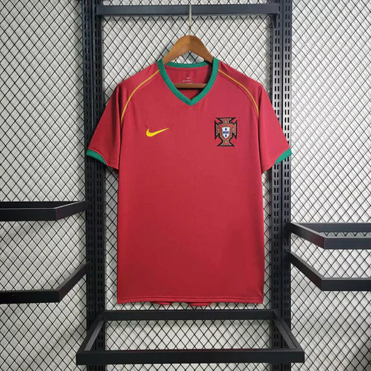 Portugal 2006-2007 Retro Home Jersey