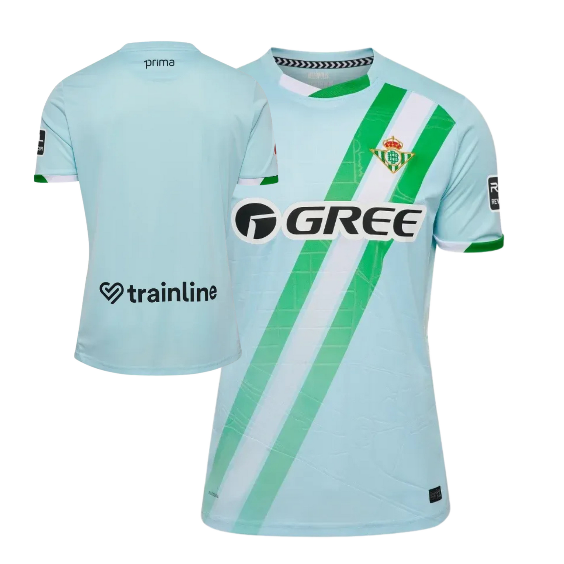 Real Betis 2025/26 away football jersey front view with club crest and kit detailing