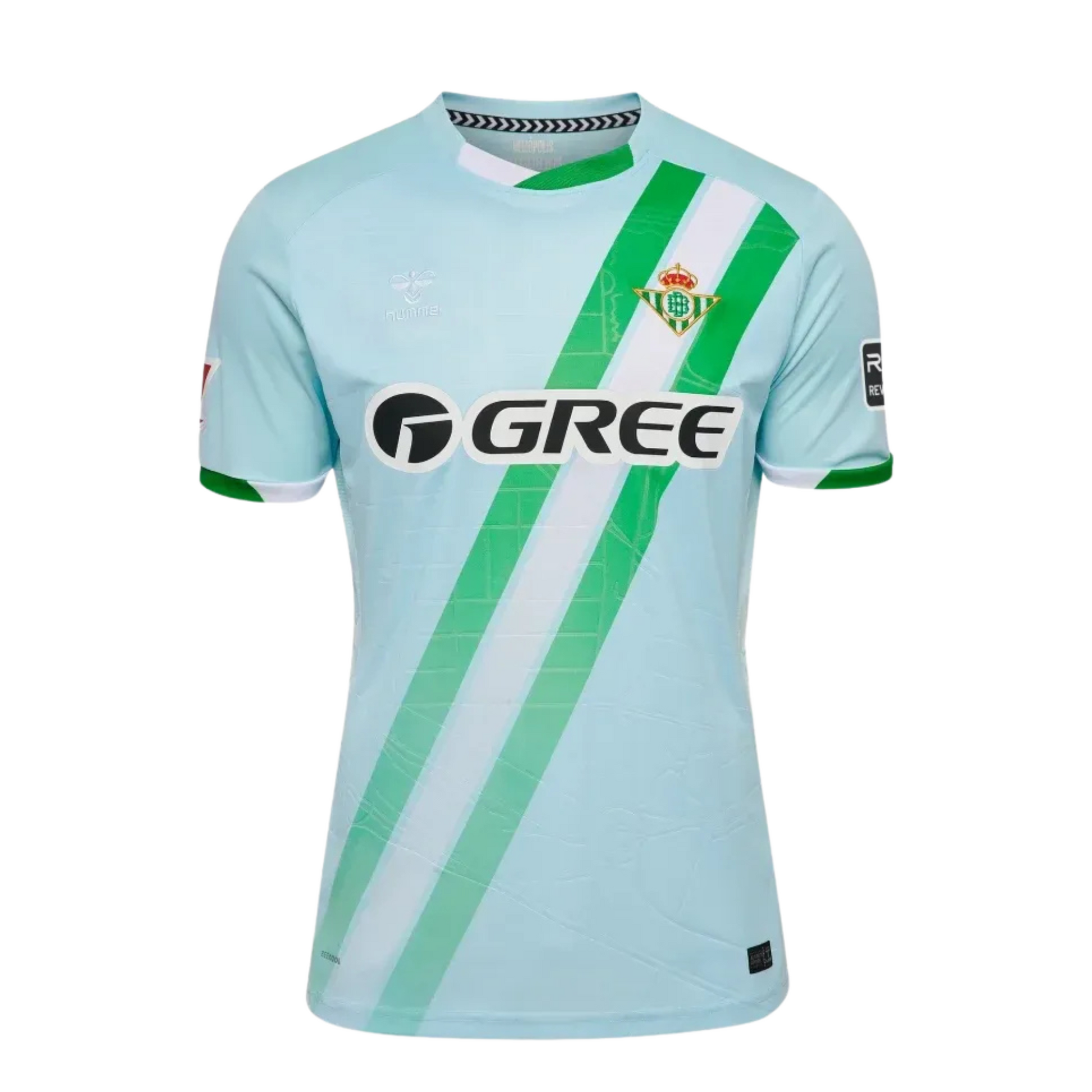 Real Betis 2025/26 away football jersey front view with club crest and kit detailing