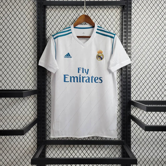 Real Madrid 2017/2018 Retro Home Jersey